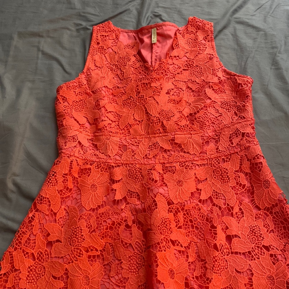Beautiful Peach/Pink Garden Party dress